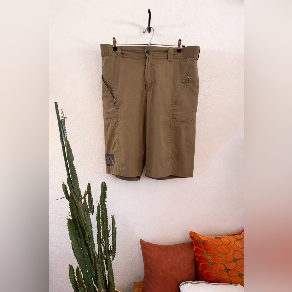 Men's Tan FLYLOW Outdoor Shorts